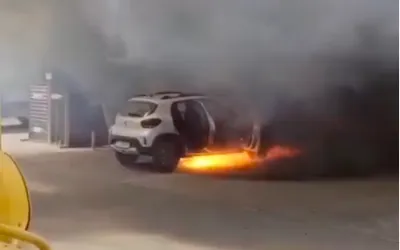 VIDEO: Cat de repede arde o Dacia Spring!