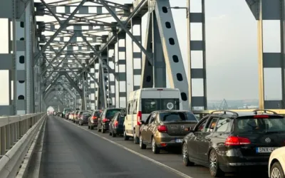 Aglomerație la Vama Giurgiu: timpul de așteptare a ajuns și la o oră și jumătate