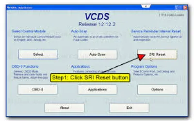 How to reset the service interval yourself on an Volvo C70?