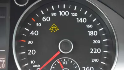 ESP light on the dashboard of an Volkswagen Sharan?