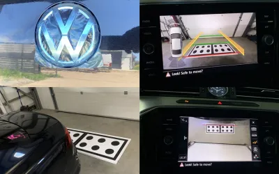 Problems with the rearview camera on an Volvo V40