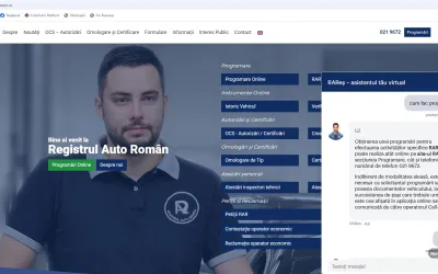RAReș: Chatbotul inovativ al Registrului Auto Român pentru interacțiune ușoară