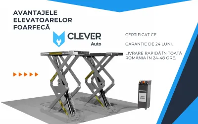 Avantajele neobservate ale elevatoarelor foarfecă pentru un atelier auto