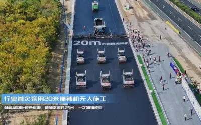 China a construit o autostradă de 158 de km folosind DOAR drone și roboți: Revoluția autonomă în infrastructura rutieră