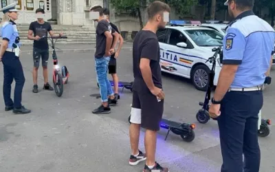 Serviciul furturi auto desființat: Polițiștii au ajuns să caute doar trotinete dispărute