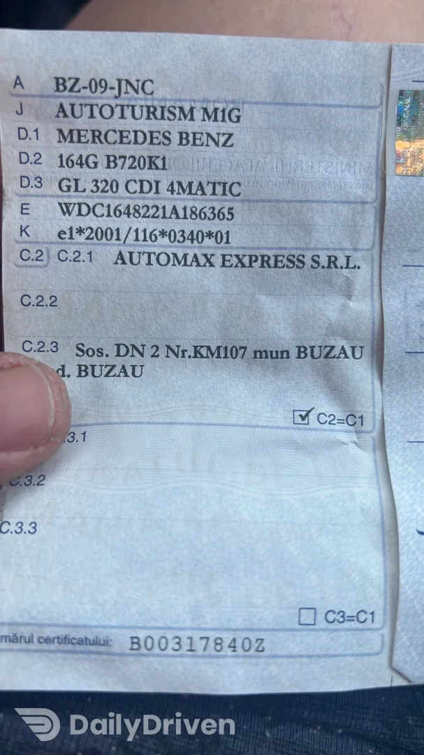 Mercedes-Benz GL 320 X164 