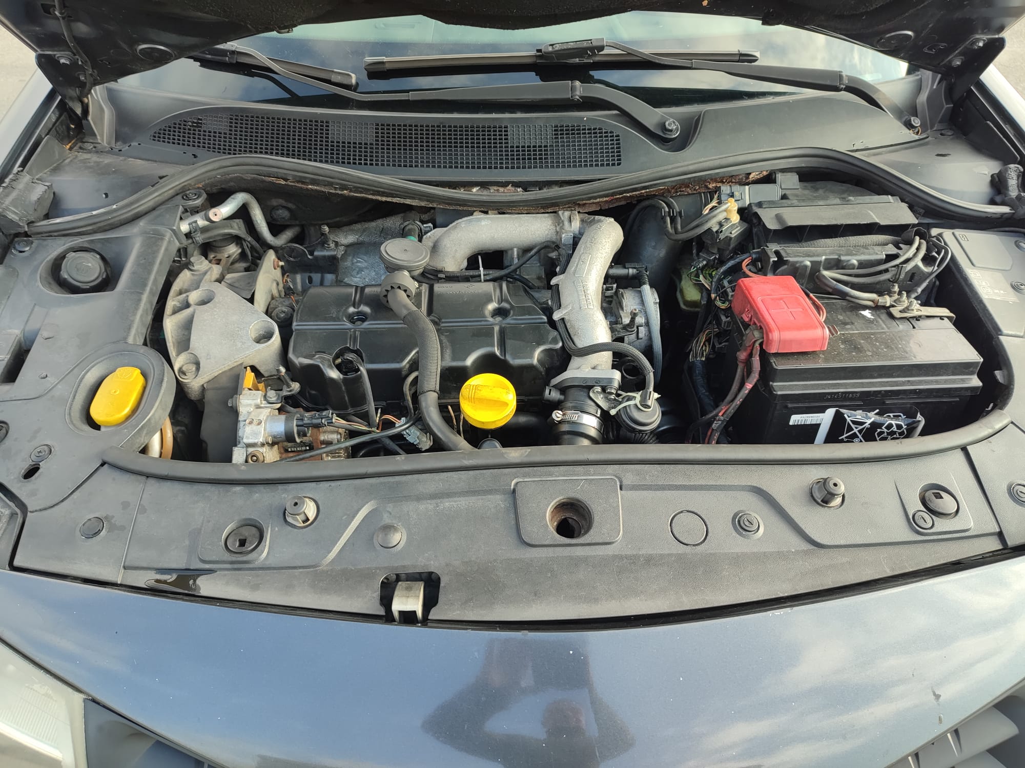 MOTOR FARA ACCESORII RENAULT MEGANE 2, EURO 3, 2006,1.9 MOTORINA, 88 KW, 120 CP,COD MOTOR F9Q-B8