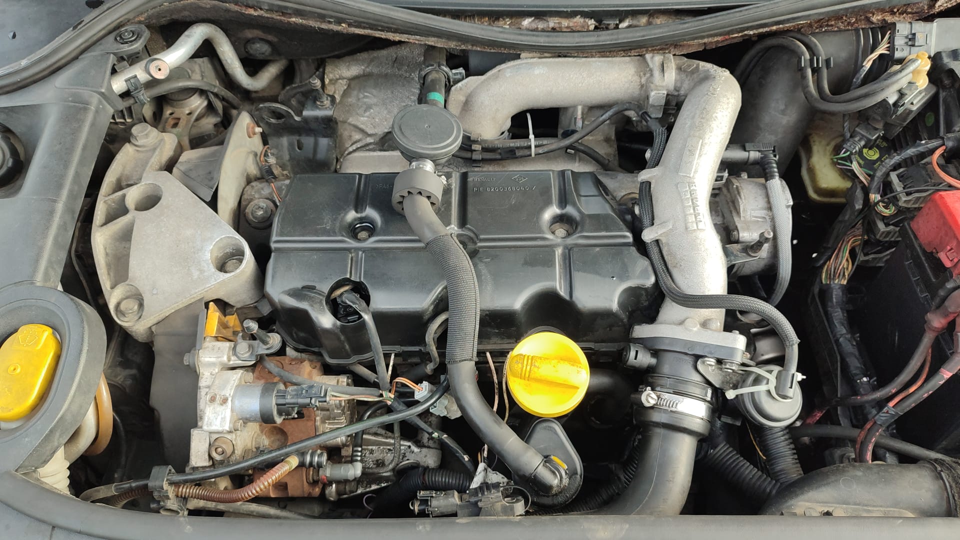 TURBINA  RENAULT MEGANE 2, EURO 3, 2006,1.9 DIESEL, 88 KW, 120 CP, COD MOTOR F9Q-B8