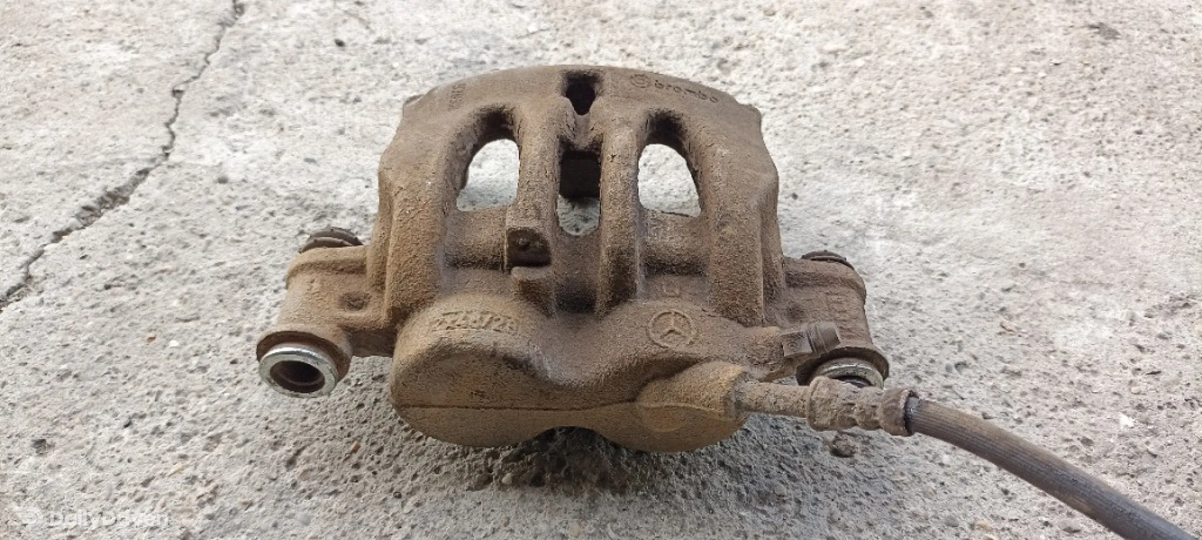 Etrier stanga fata Volkswagen Crafter axa dubla