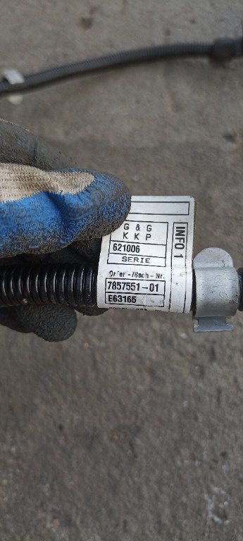 Cablu electromotor BMW Seria 3 F30 F31 F34 benzina, F80 M3, 7857551