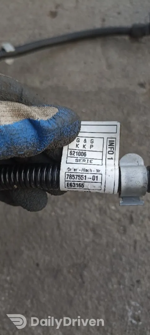 Cablu electromotor BMW Seria 3 F30 F31 F34 benzina, F80 M3, 7857551