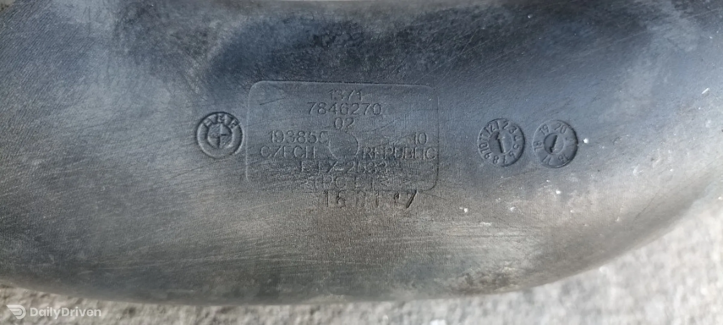 Tub aer turbo BMW Seria 3 F80 M3, 7846270