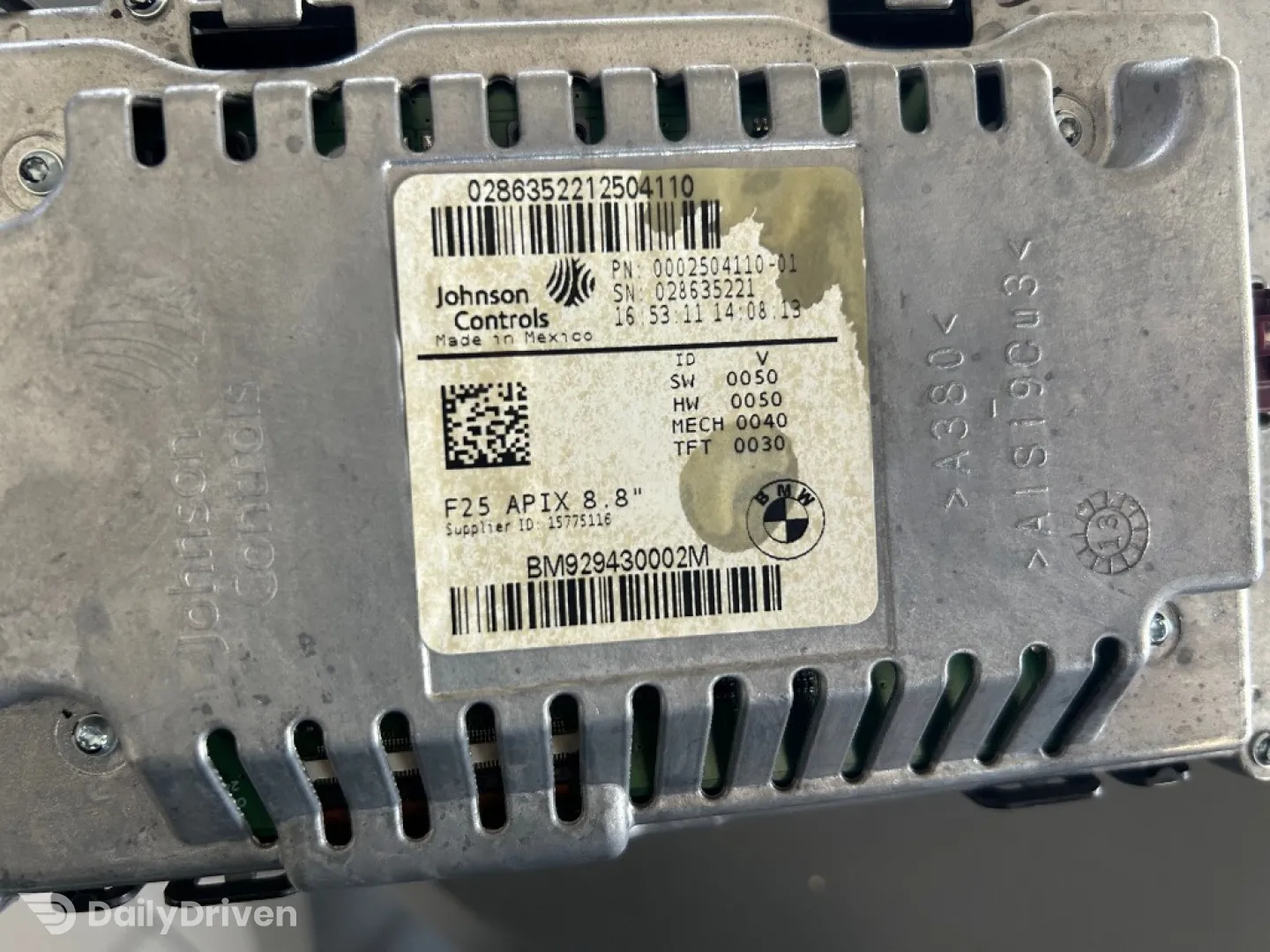 Kit complet navigatie mare CIC BMW X4 F26, 9327313, 9294300, 9267955