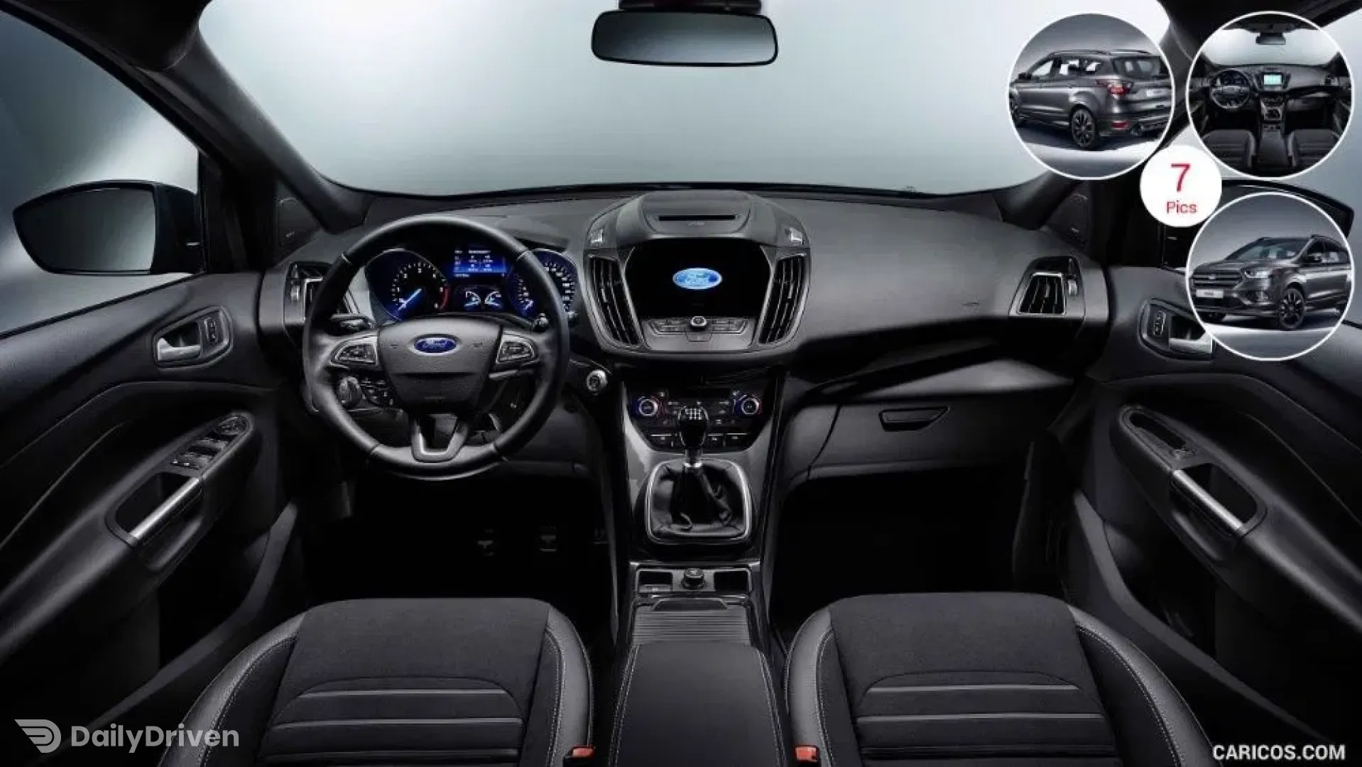 Plansa de Bord + Kit Airbaguri + Centuri - Ford Kuga (2017) -
