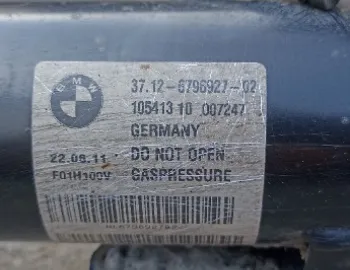 Amortizor electric stanga spate BMW Seria 7 F01 F04, amortizor 6796927, 6776139