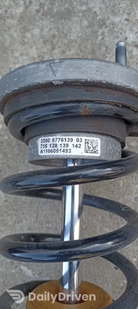 Amortizor electric stanga spate BMW Seria 7 F01 F04, amortizor 6796927, 6776139