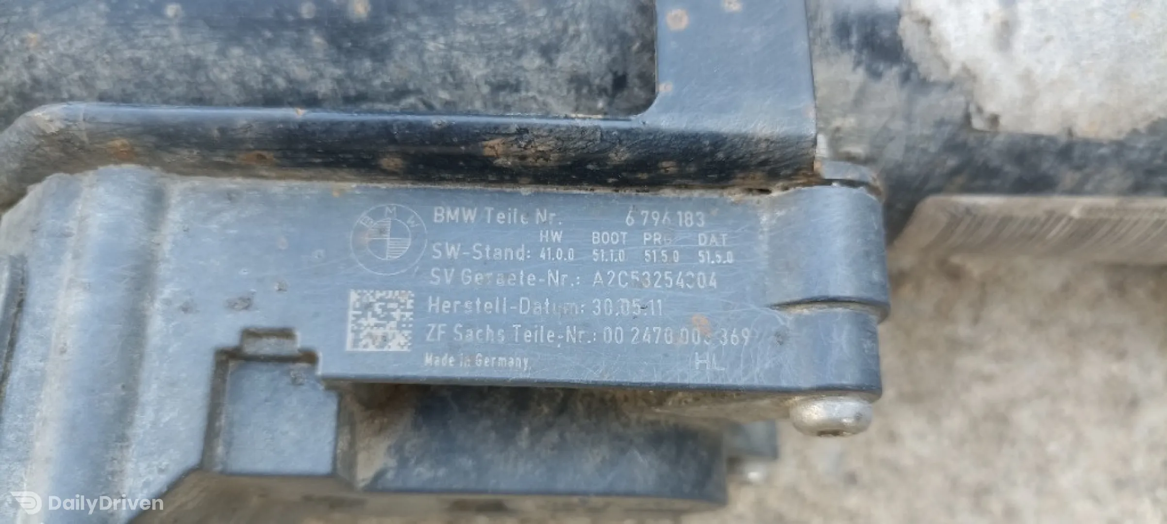 Amortizor electric stanga spate BMW Seria 7 F01 F04, amortizor 6796927, 6776139