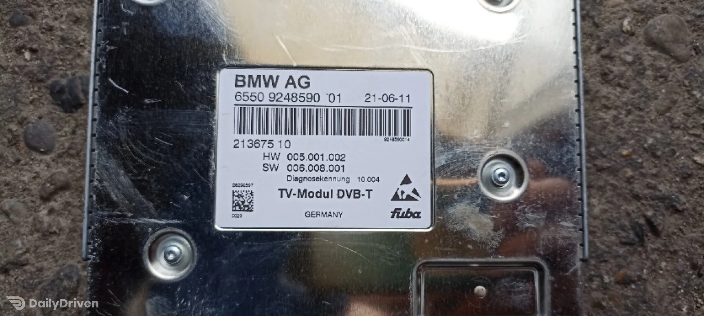 Modul TV DVB-T BMW X5 F15, X5 M F85, modul tv 9248590