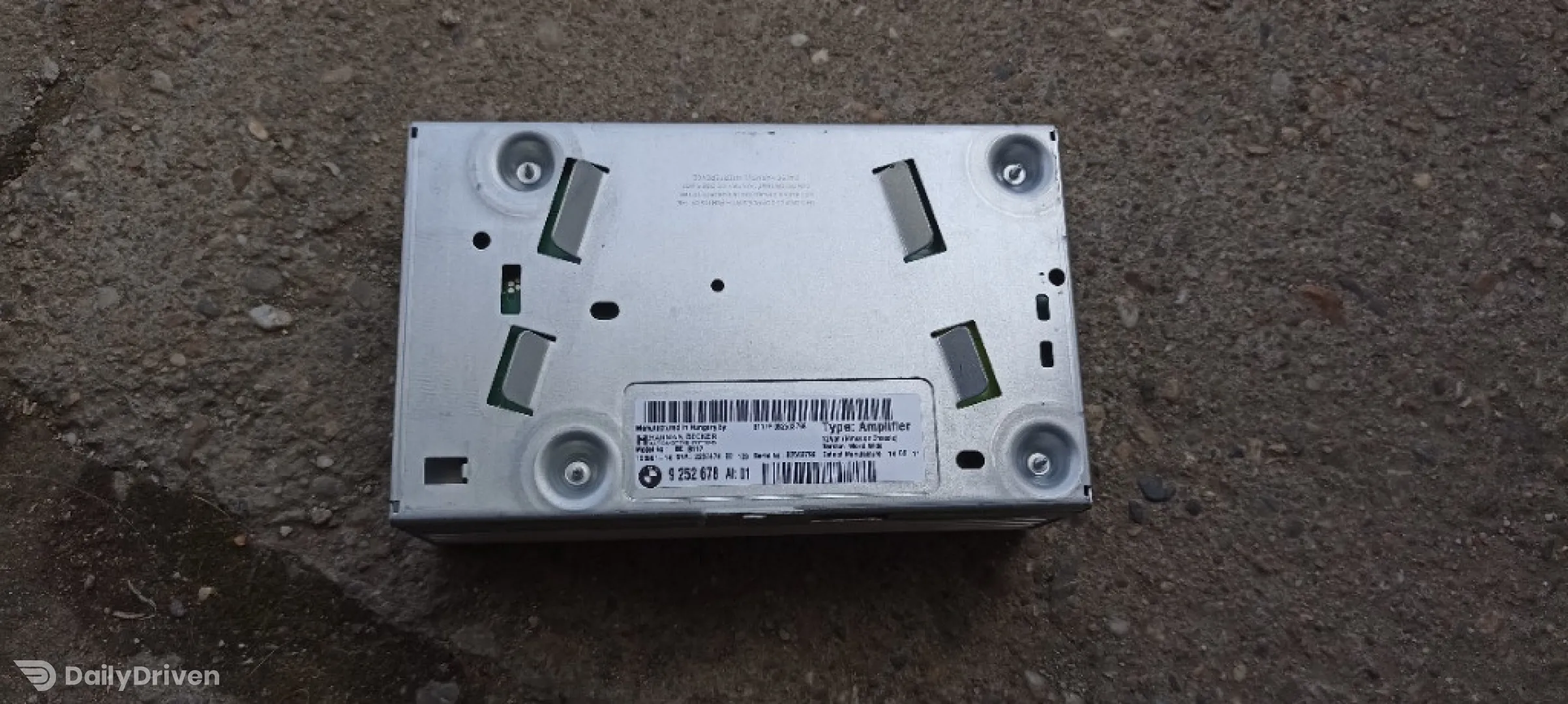 Amplificator audio BMW Seria 7 F01 F02 F04, amplificator audio Harman Becker 9252678