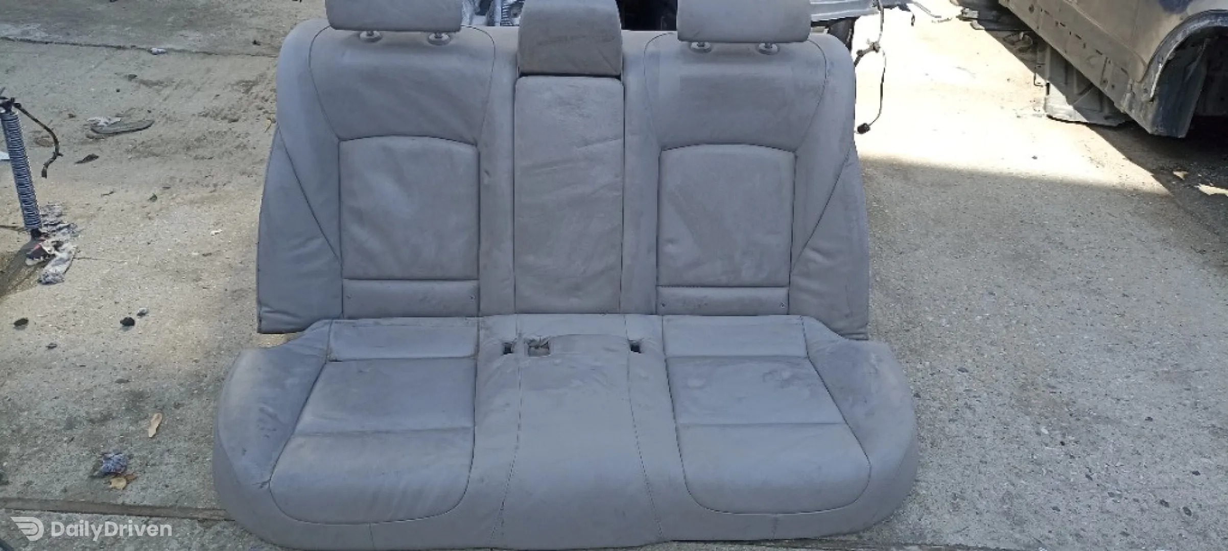 Bancheta spate piele bej BMW Seria 7, F01, F02, 2008-2015