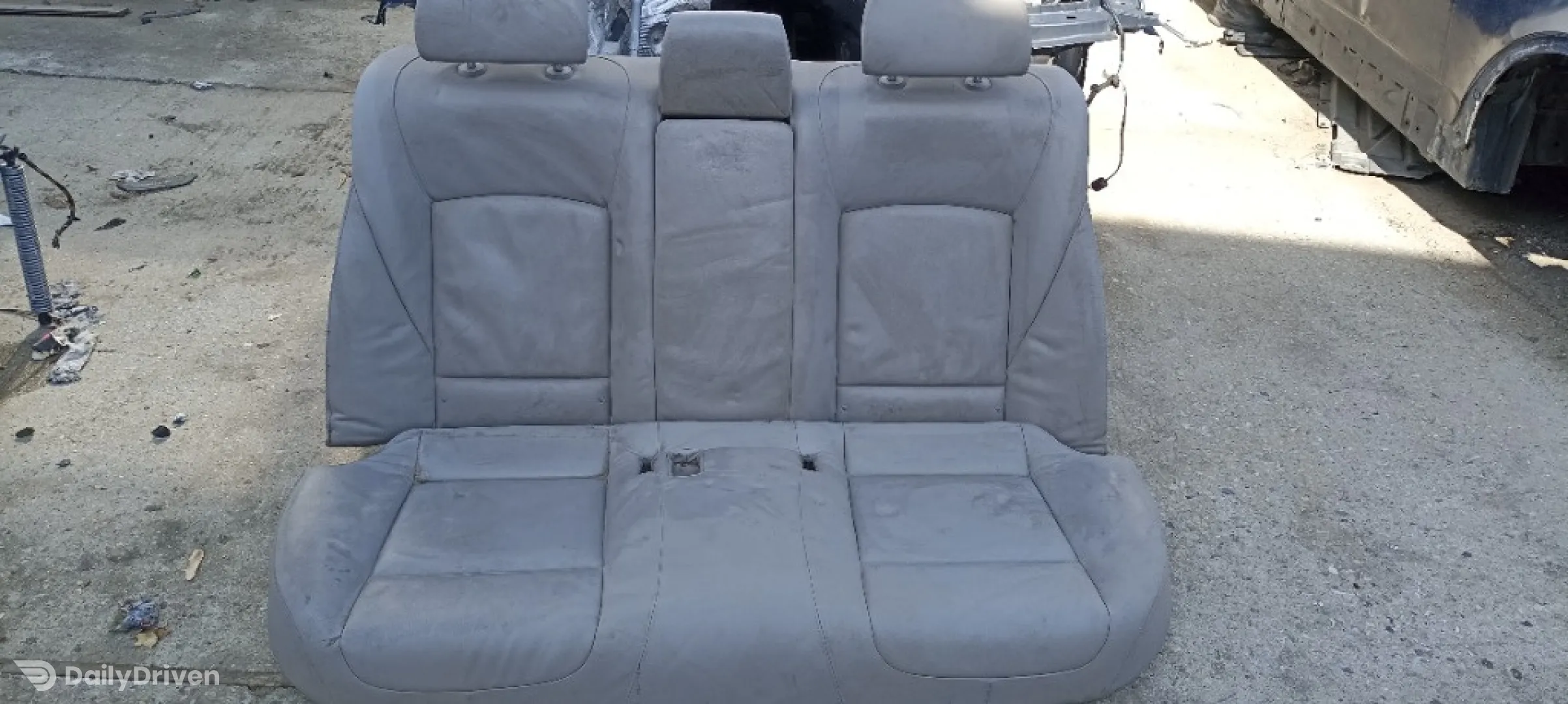 Bancheta spate piele bej BMW Seria 7, F01, F02, 2008-2015