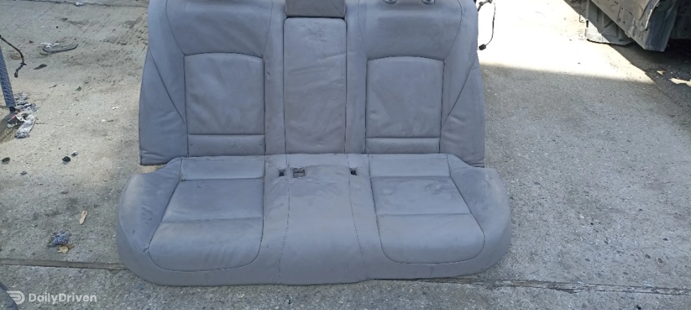 Bancheta spate piele bej BMW Seria 7, F01, F02, 2008-2015