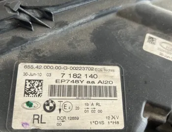 Far dreapta bi-xenon BMW Seria 7 F01, far dreapta bi-xenon 7182140