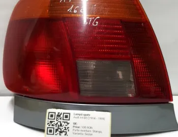 Lampă spate - Parte montare: Stânga, Varianta: Sedan - Audi A4 B5 [1994 - 1999] Sedan