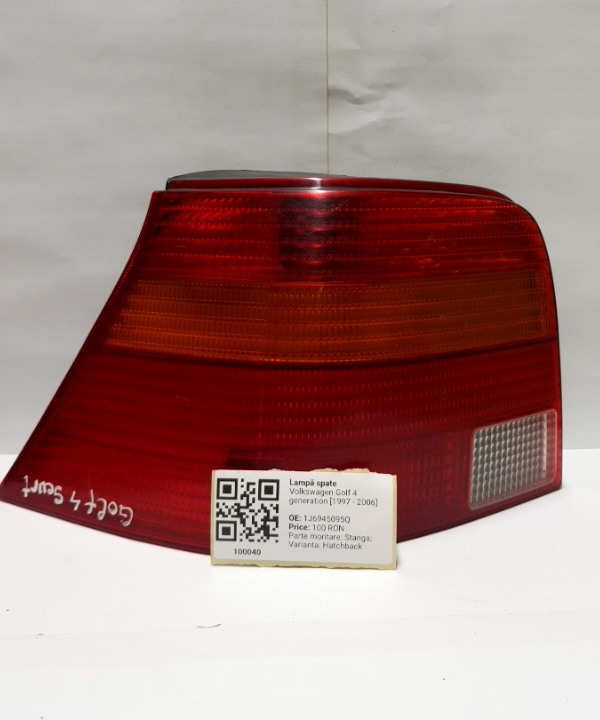 Lampă spate - Parte montare: Stânga, Varianta: Hatchback - Volkswagen Golf 4 generation [1997 - 2006] Hatchback 5-doors