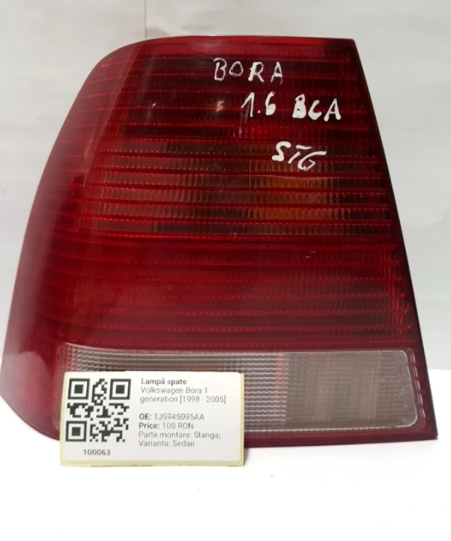Lampă spate - Parte montare: Stânga, Varianta: Sedan - Volkswagen Bora 1 generation [1998 - 2005] Sedan