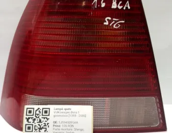 Lampă spate - Parte montare: Stânga, Varianta: Sedan - Volkswagen Bora 1 generation [1998 - 2005] Sedan