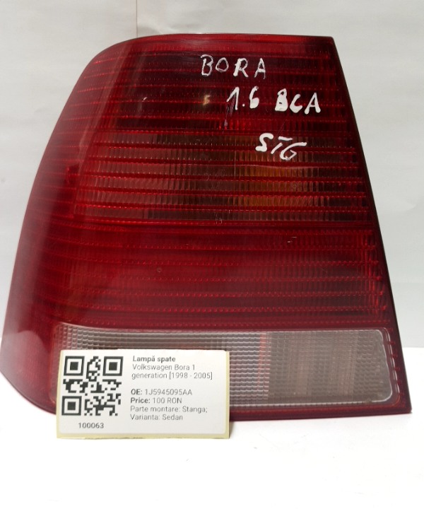 Lampă spate - Parte montare: Stânga, Varianta: Sedan - Volkswagen Bora 1 generation [1998 - 2005] Sedan