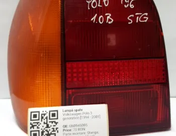 Lampă spate - Parte montare: Stânga, Varianta: Hatchback - Volkswagen Polo 3 generation [1994 - 2001] Hatchback 3-doors