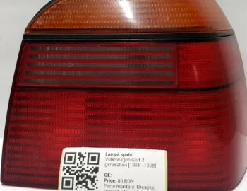 Lampă spate - Parte montare: Dreapta, Varianta: Hatchback - Volkswagen Golf 3 generation [1991 - 1998] Hatchback 3-doors