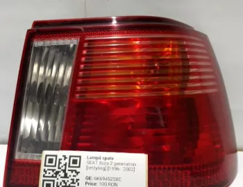 Lampă spate - Parte montare: Dreapta, Varianta: Hatchback - SEAT Ibiza 2 generation [restyling] [1996 - 2002] Hatchback