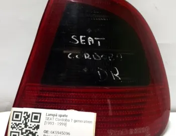 Lampă spate - Parte montare: Dreapta, Varianta: Sedan - SEAT Cordoba 1 generation [1993 - 1999] Sedan