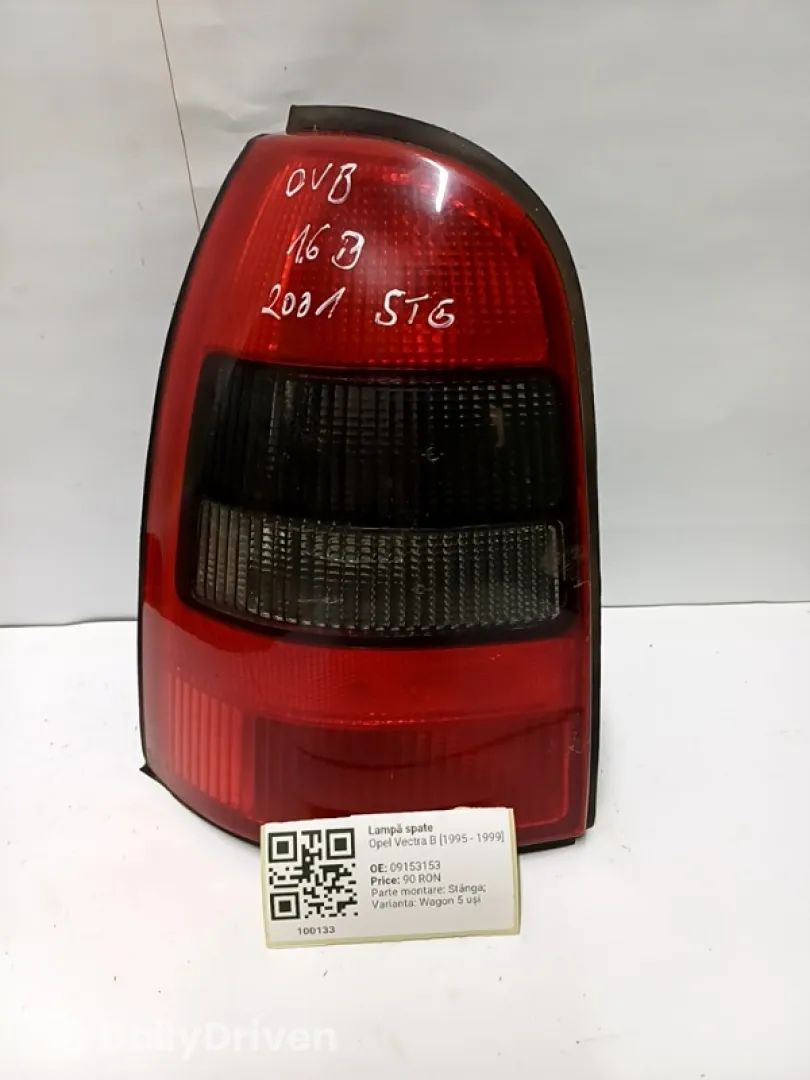Lampă spate - Parte montare: Stânga, Varianta: Wagon 5 uși - Opel Vectra B [1995 - 1999]