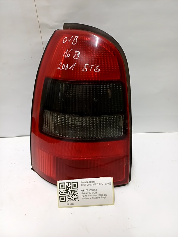 Lampă spate - Parte montare: Stânga, Varianta: Wagon 5 uși - Opel Vectra B [1995 - 1999]
