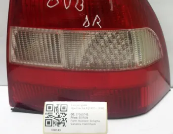 Lampă spate - Parte montare: Dreapta, Varianta: Hatchback - Opel Vectra B [1995 - 1999] Hatchback