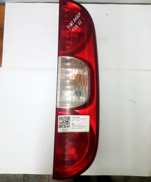 Lampă spate - Parte montare: Stânga, Varianta: Minivan - Fiat Doblo 1 generation [2001 - 2005] Minivan