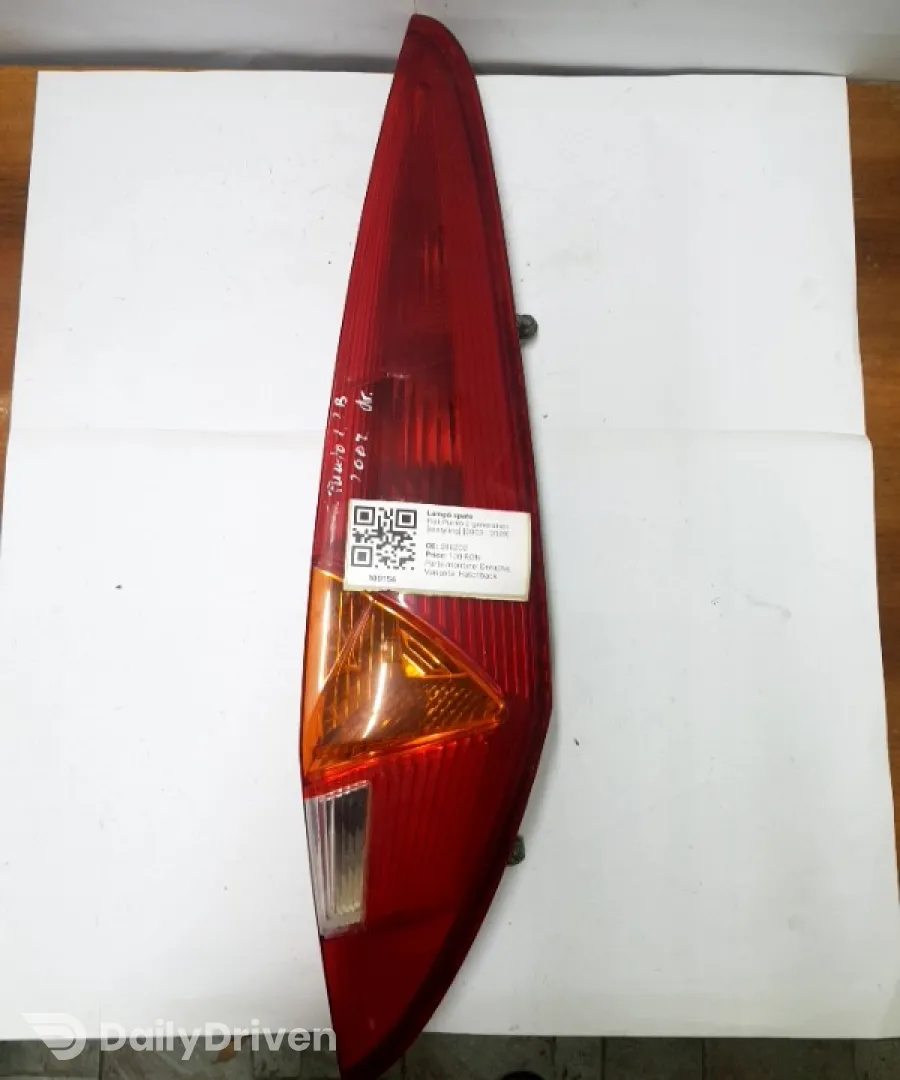 Lampă spate - Parte montare: Dreapta, Varianta: Hatchback - Fiat Punto 2 generation [restyling] [2003 - 2009] Hatchback 3-doors