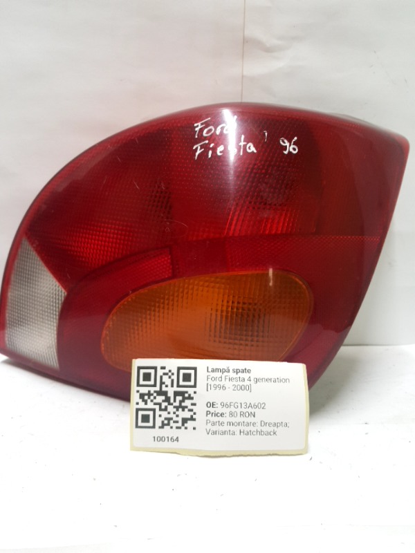 Lampă spate - Parte montare: Dreapta, Varianta: Hatchback - Ford Fiesta 4 generation [1996 - 2000] Hatchback 3-doors