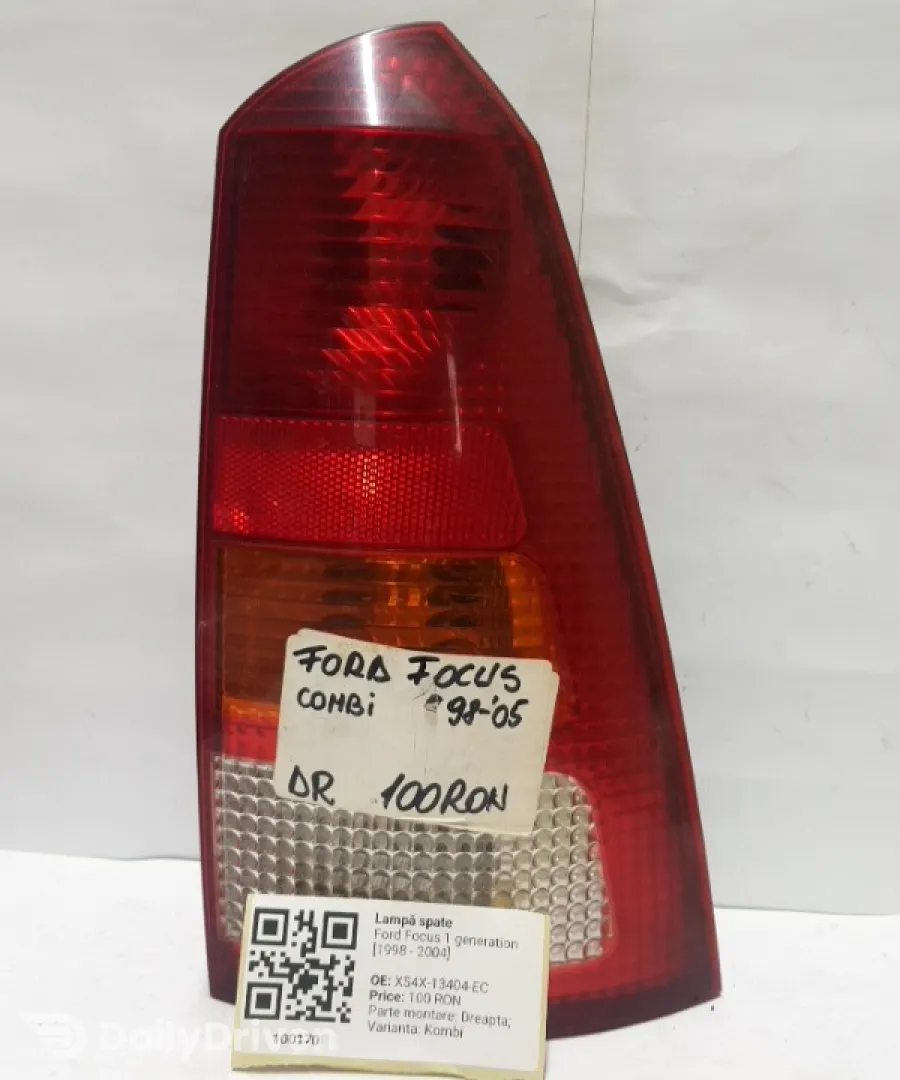 Lampă spate - Parte montare: Dreapta, Varianta: Kombi - Ford Focus 1 generation [1998 - 2004]