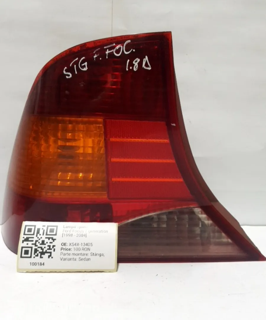 Lampă spate - Parte montare: Stânga, Varianta: Sedan - Ford Focus 1 generation [1998 - 2004]