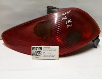 Lampă spate - Parte montare: Stânga, Varianta: Hatchback - Peugeot 206 1 generation [restyling] [2002 - 2009] Hatchback 3-doors