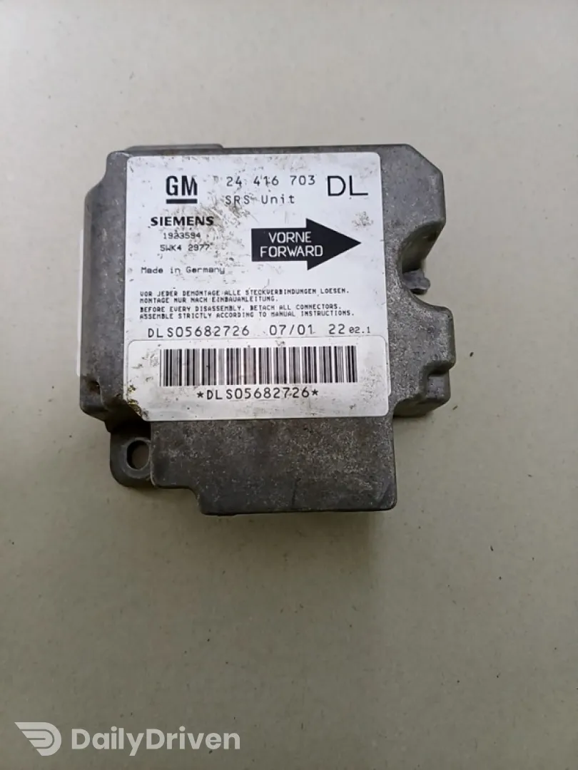 Modul airbag - Opel Astra G [1998 - 2009] Hatchback 3-doors 1.7 DTi MT (75 hp)