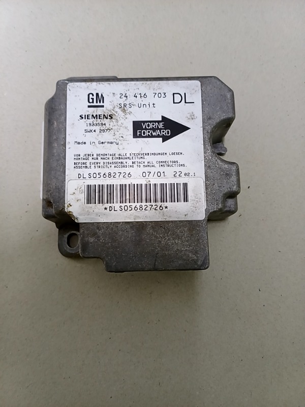 Modul airbag - Opel Astra G [1998 - 2009] Hatchback 3-doors 1.7 DTi MT (75 hp)