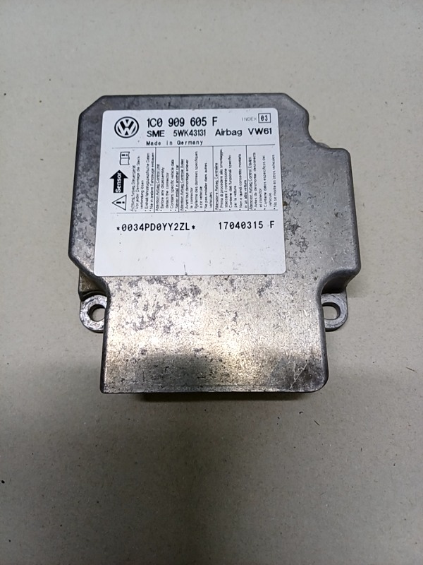Modul airbag - Volkswagen Golf 4 generation [1997 - 2006] Hatchback 5-doors 1.9 TDI MT (100 hp)
