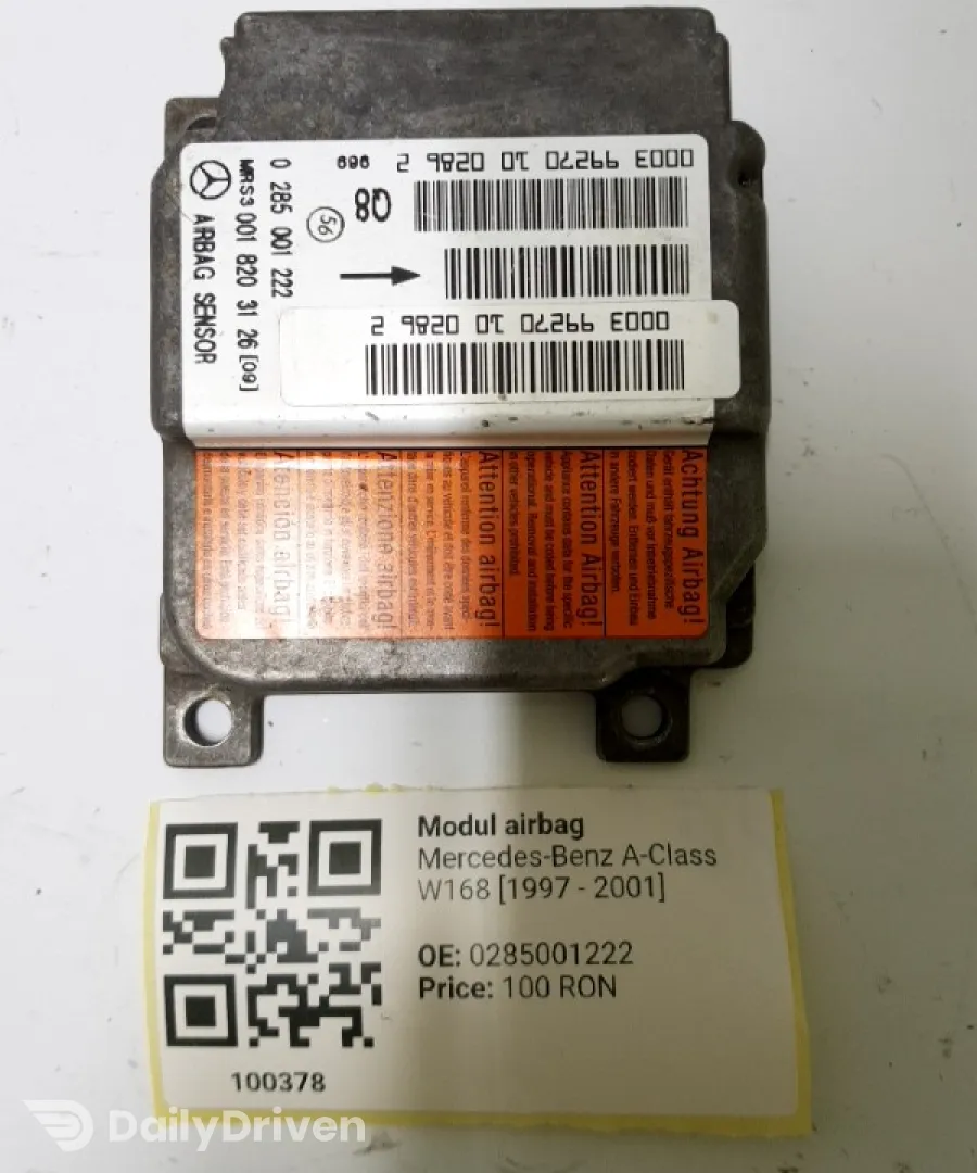 Modul airbag - Mercedes-Benz A-Class W168 [1997 - 2001] Hatchback