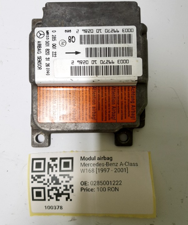 Modul airbag - Mercedes-Benz A-Class W168 [1997 - 2001] Hatchback